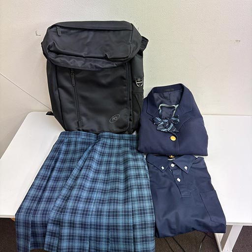 千葉県 敬愛学園高等学校 女子制服 冬服夏服セット リュック付き